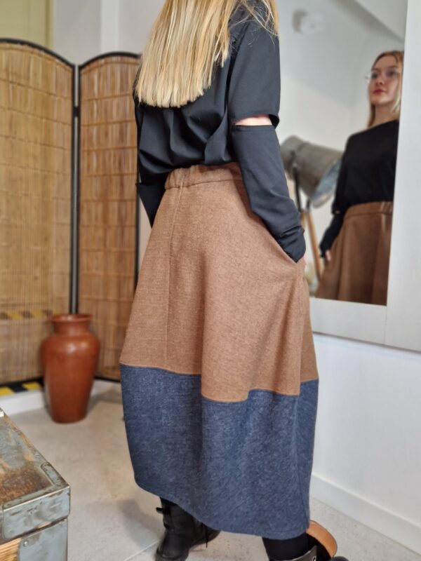 Spódnica BOMBOWA SZEFOWA PIASEK I MORZE