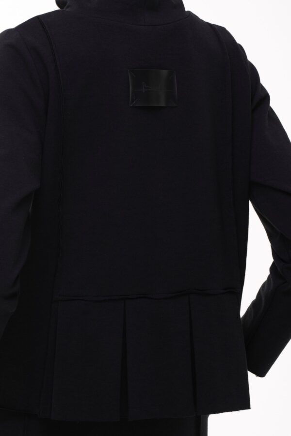 FALDA – bawełniana bluza z mini pliską - obrazek 3