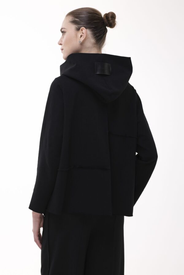 UKŁADANKA – bawełniana bluza z przeszyciami - obrazek 2