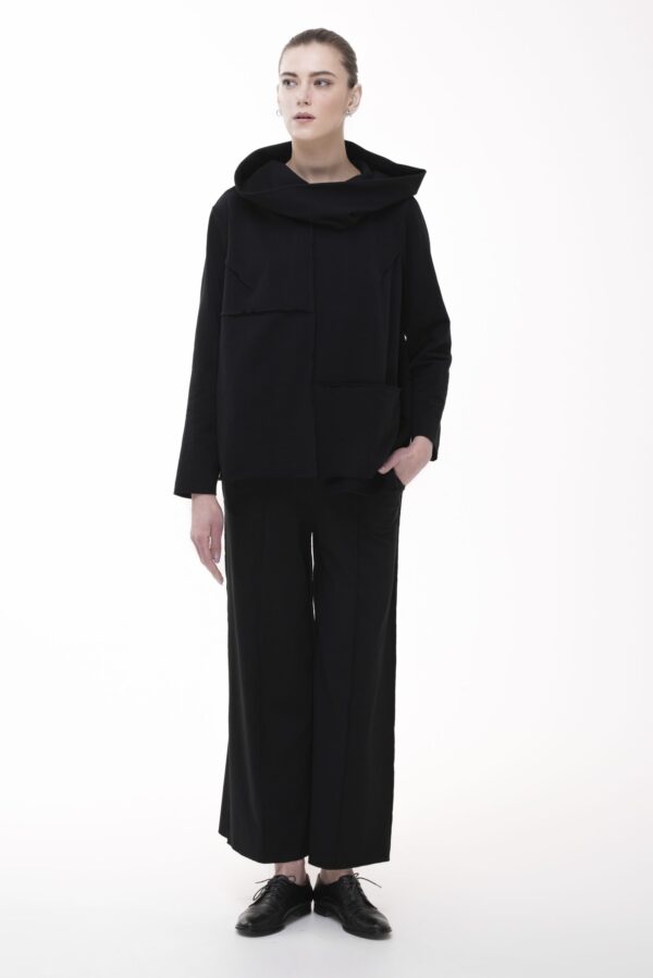 UKŁADANKA – bawełniana bluza z przeszyciami - obrazek 5