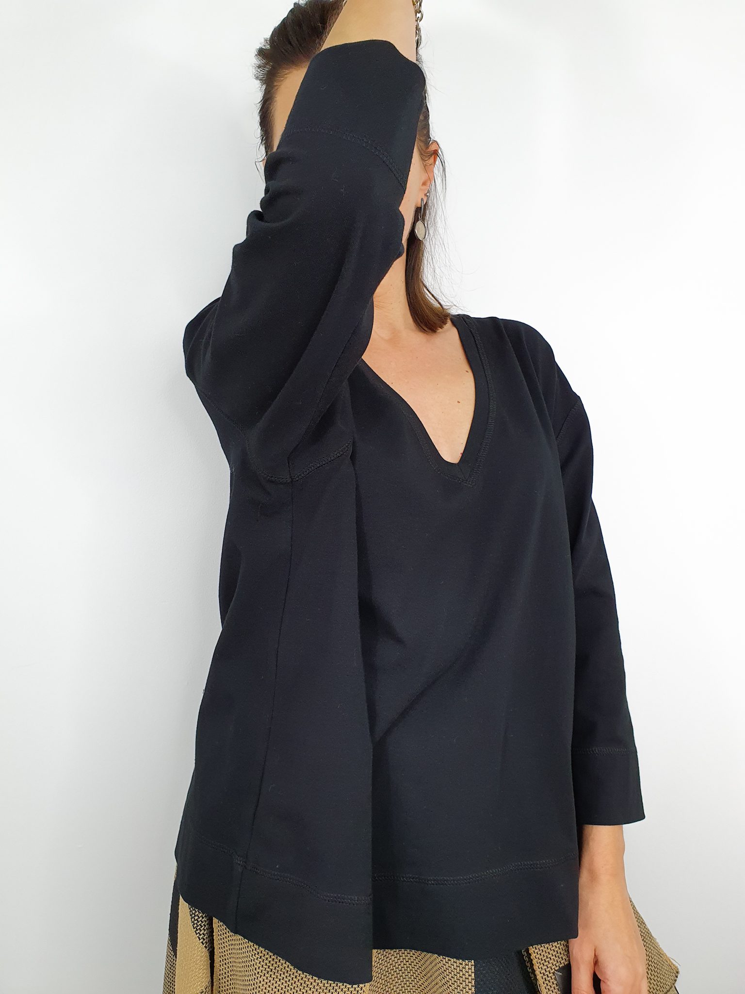 Moda Autorska Slow Fashion BezAle - bezale bluzka niezbednik V 2