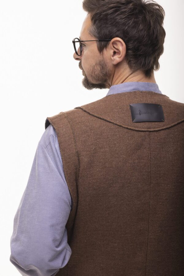 Przełom - dwustronna wełniana kamizelka - obrazek 3