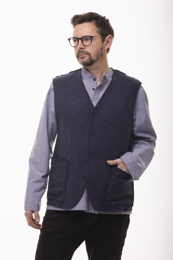 Przełom - dwustronna wełniana kamizelka - obrazek 2