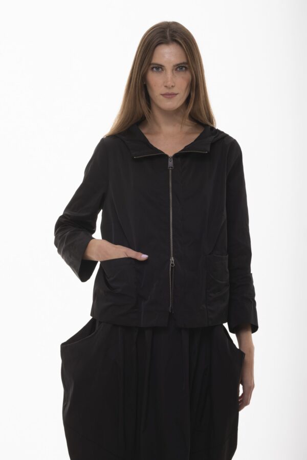 Natura Wiatru - kurtka ortalionowa z kapturem - obrazek 2