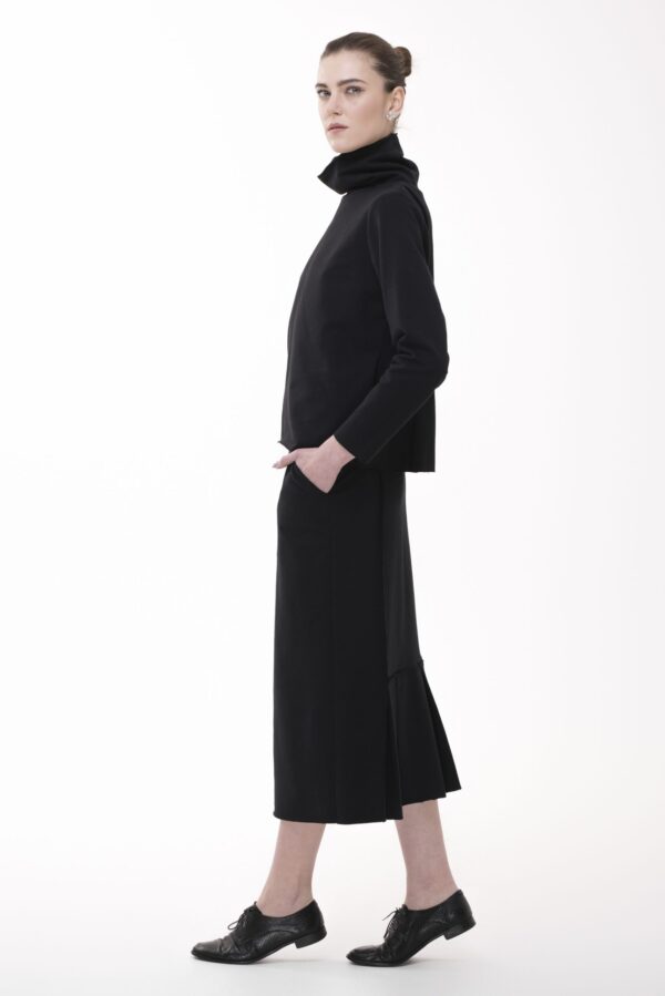 PLISKA – bawełniana spódnica z kieszeniami - obrazek 3