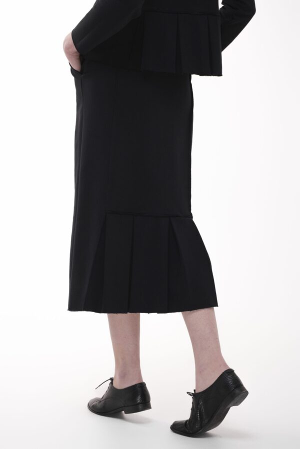 PLISKA – bawełniana spódnica z kieszeniami - obrazek 2