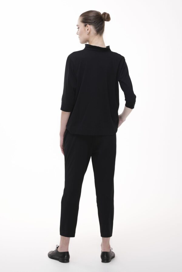 GESTY - spodnie cygaretki bawełniane - obrazek 3