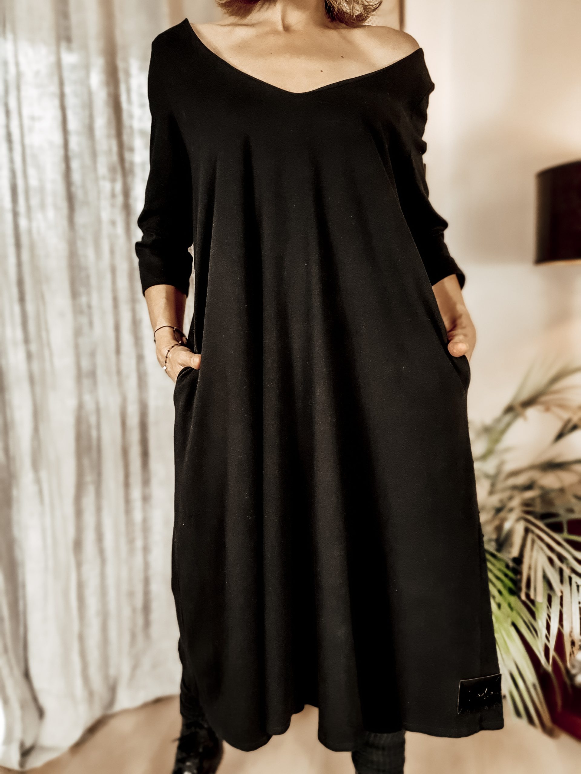 Moda Autorska Slow Fashion BezAle - bezale sukienka kusicielka 1 scaled