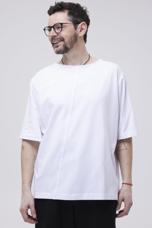 RYSA - t-shirt z przeszyciem - obrazek 2