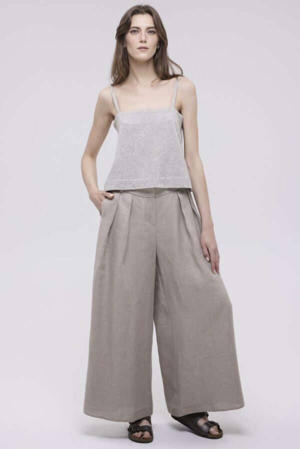 BAZA - krótki top na ramiączkach - obrazek 3