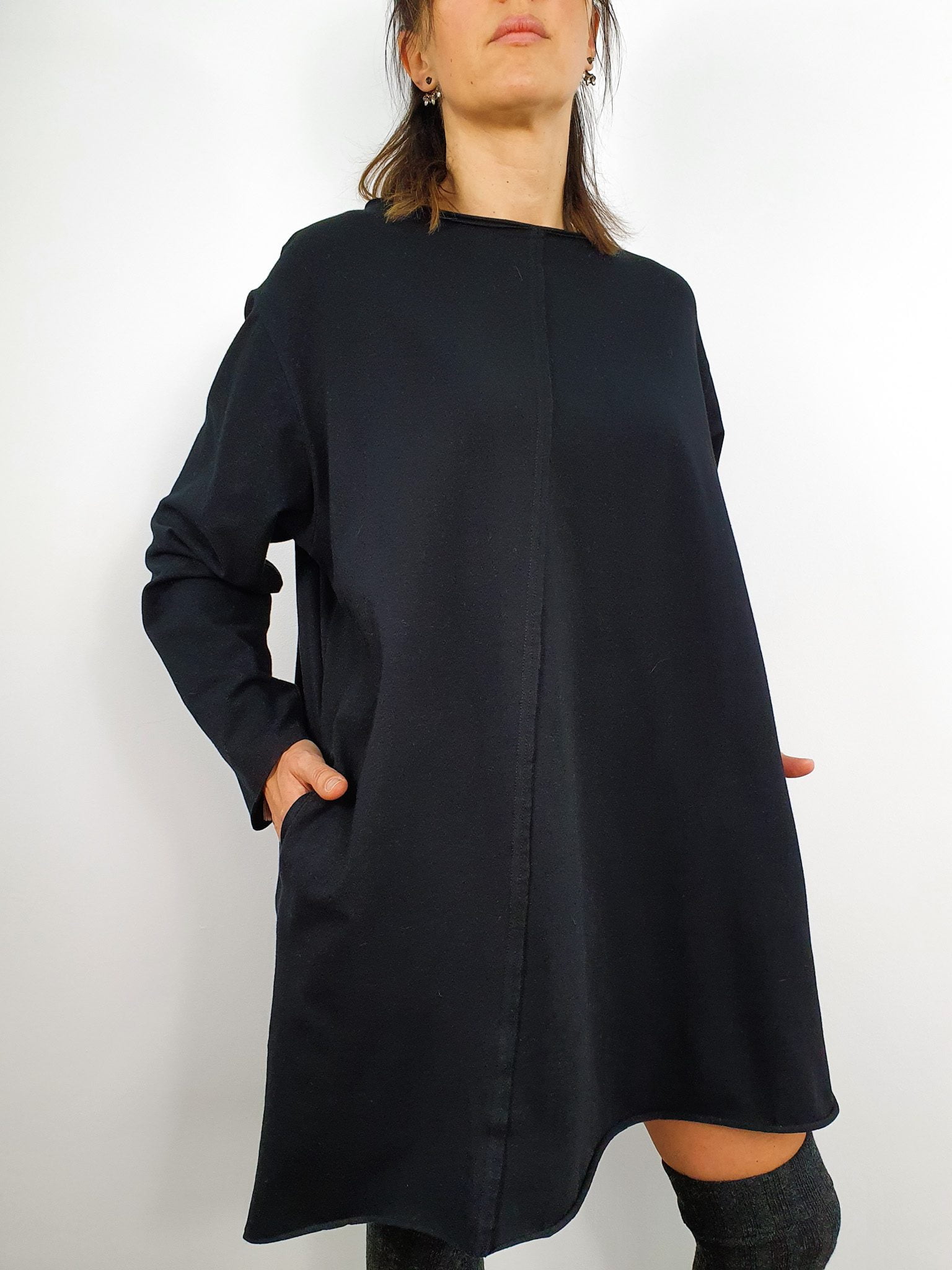 Moda Autorska Slow Fashion BezAle - bezale tunika prosciutto