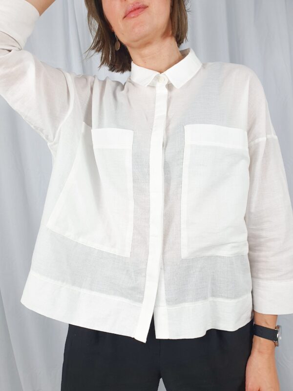 KOSZULA BIAŁA DAMA - obrazek 3