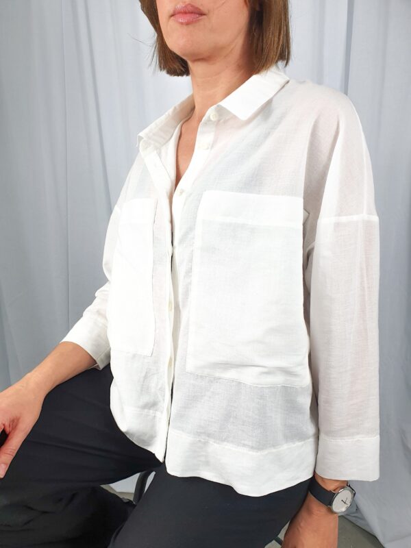 KOSZULA BIAŁA DAMA - obrazek 5