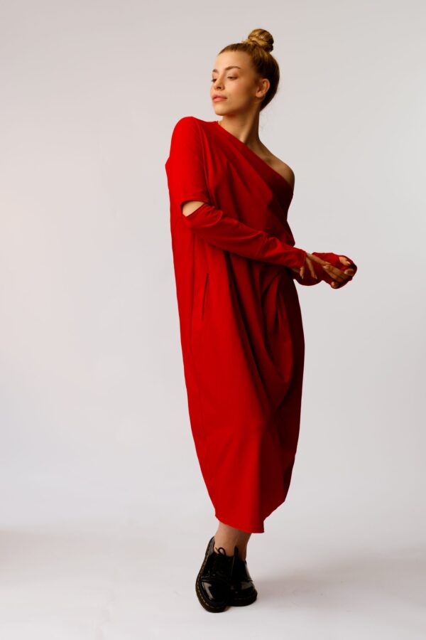 SUKIENKA ZIMNY ŁOKIEĆ RED - obrazek 3