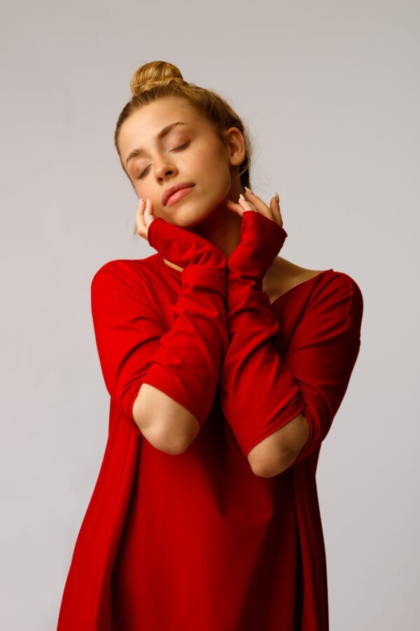 SUKIENKA ZIMNY ŁOKIEĆ RED - obrazek 4